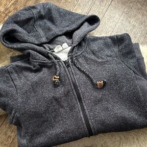 tentree Women's Gray Hooded Sweater